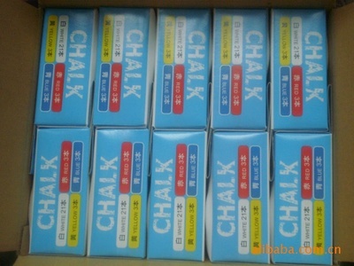 【供应环保粉笔】价格,厂家,图片,粉笔,宁海县俊凯文教用品厂-