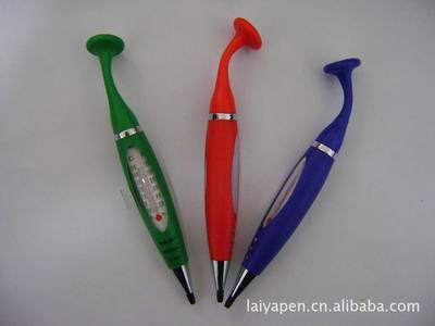 【供应带温度计磁铁笔,多功能工具笔】价格,厂家,图片,圆珠笔、原子笔,桐庐莱雅文教用品-